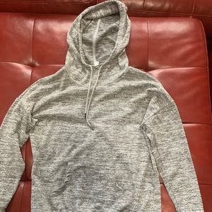 ADORE ME pullover hoodie, heather grey, Small